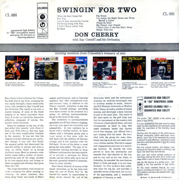 Don Cherry (2) - Swingin' For Two