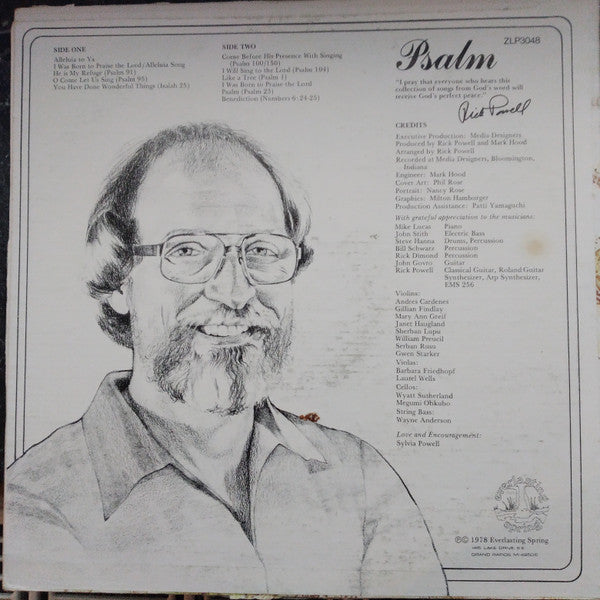 Rick Powell - Psalm - Songs From God's Word - 1978