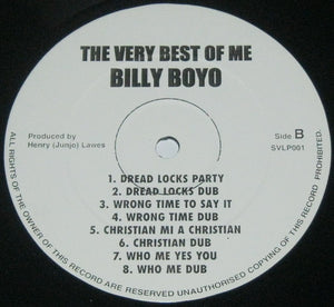 Billy Boyo - The Very Best Of Me - 2006