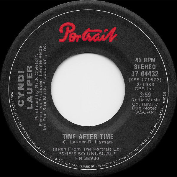 Cyndi Lauper - Time After Time