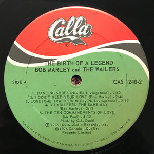 Bob Marley & The Wailers - The Birth Of A Legend - 1976