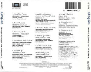Various - Singles (Original Motion Picture Soundtrack) (CD) - 1992