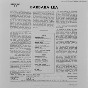 Barbara Lea - Barbara Lea With The Johnny Windhurst Quintets