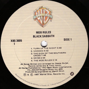 Black Sabbath - Mob Rules - 1981