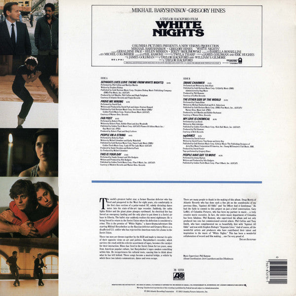 Various - White Nights (Original Motion Picture Soundtrack) - 1985