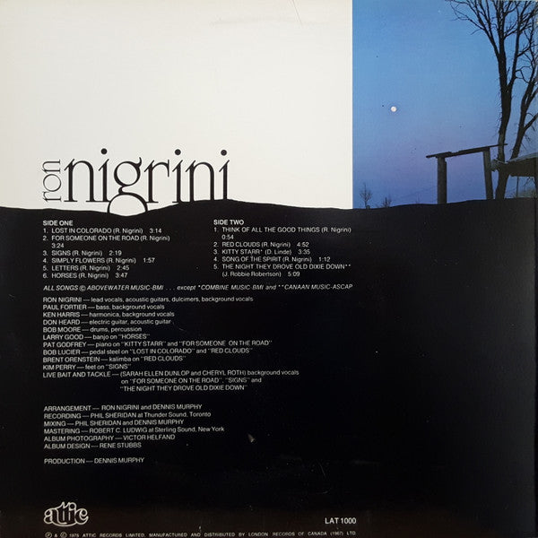 Ron Nigrini - Ron Nigrini - 1975