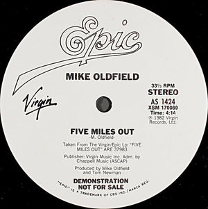 Mike Oldfield - Family Man / Five Miles Out - 1982