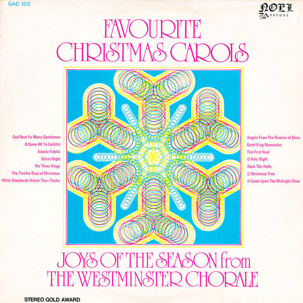 Westminster Chorale, The - Favourite Christmas Carols (Joys Of The Season From The Westminster Chorale) -