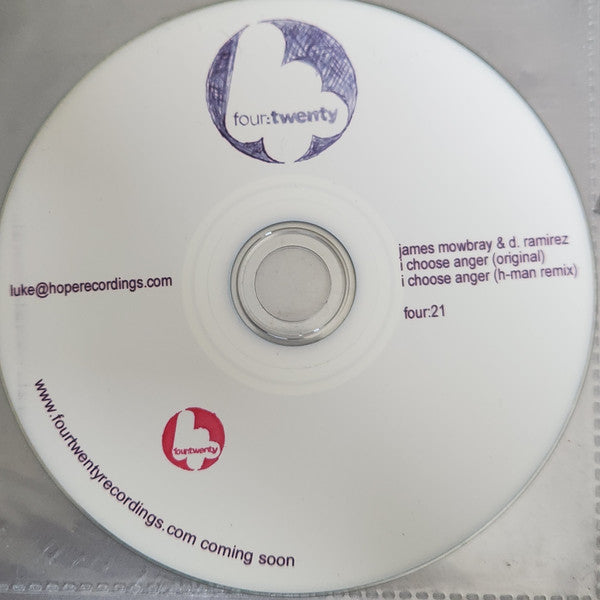 James Mowbray - I Choose Anger