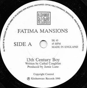 The Fatima Mansions - Blues For Ceausescu / 13th Century Boy