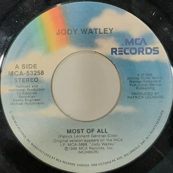 Jody Watley - Most Of All - 1988