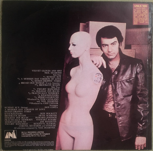 Neil Diamond - Velvet Gloves And Spit - 1968