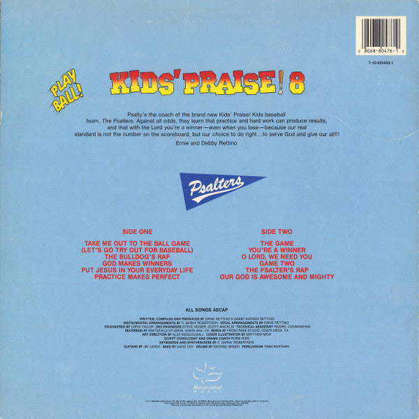 Kid's Praise! - Kids' Praise! 8 Play Ball! - 1989
