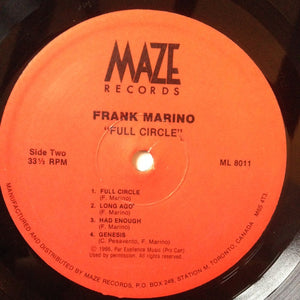Frank Marino - Full Circle - 1986
