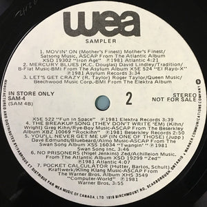 Various - WEA Sampler Volume 4