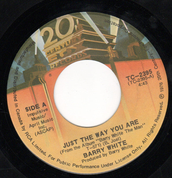 Barry White - Just The Way You Are - 1978