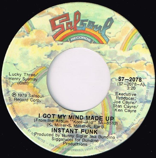 Instant Funk - I Got My Mind Made Up - 1978