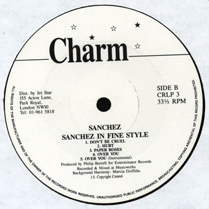 Sanchez - In Fine Style