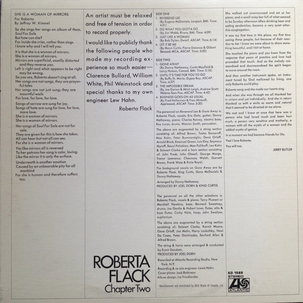 Roberta Flack - Chapter Two -