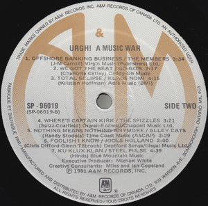 Various - Urgh! A Music War