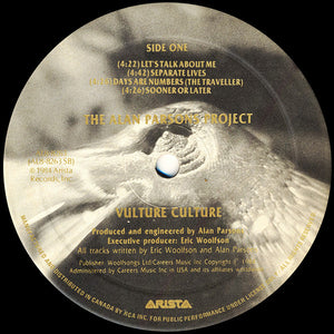 Alan Parsons Project, The - Vulture Culture - 1985