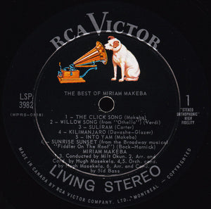 Miriam Makeba - The Best Of Miriam Makeba - 1968