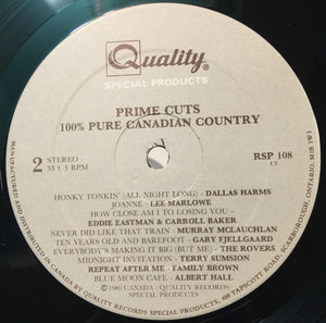 Various - Prime Cuts 100% Pure Canadian Country