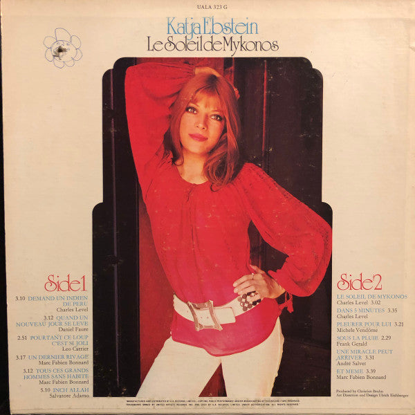 Katja Ebstein - Le Soleil De Mykonos