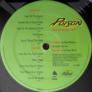 Poison - Open Up And Say ...Ahh! - 1988