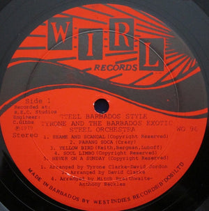 Tyrone Clarke (2) - Steel Barbados Style