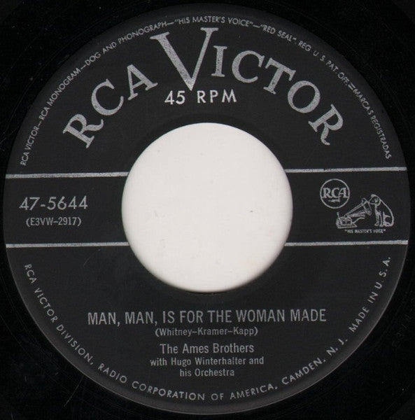 Ames Brothers, The - The Man With The Banjo - 1955