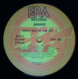 Various - Great Hits of the Sixties