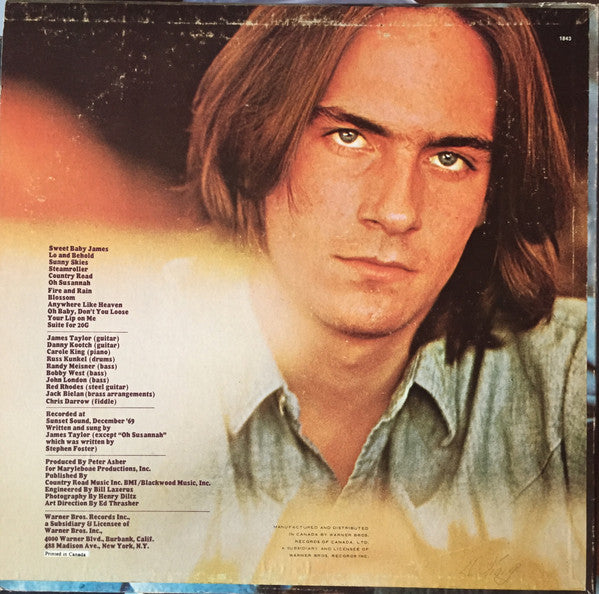 James Taylor - Sweet Baby James - 1970