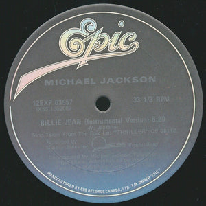 Michael Jackson - Billie Jean (Extended Re-mix) - 1984