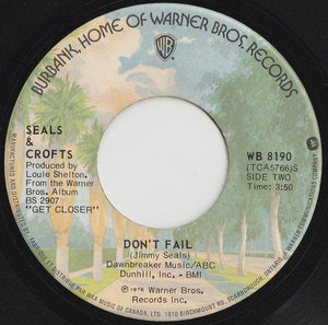 Seals & Crofts - Get Closer 1976 - Quarantunes