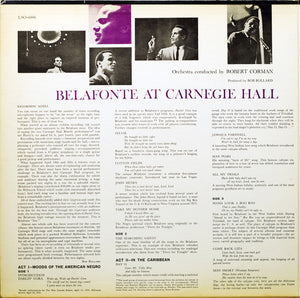 Harry Belafonte - Belafonte At Carnegie Hall - The Complete Concert - 1959