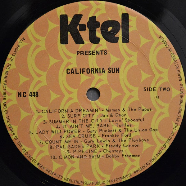 Various - K-Tel's California Sun - 1976