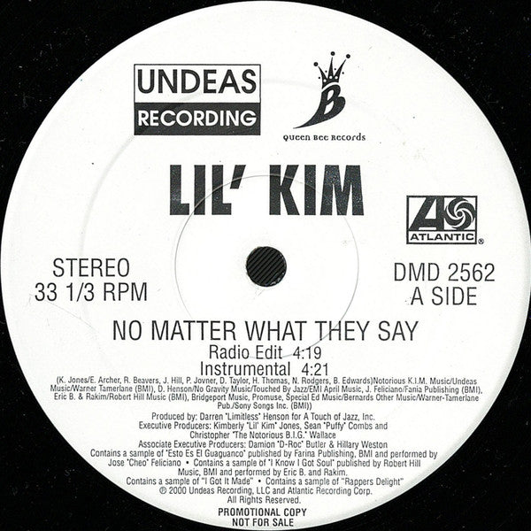 Lil' Kim - No Matter What They Say