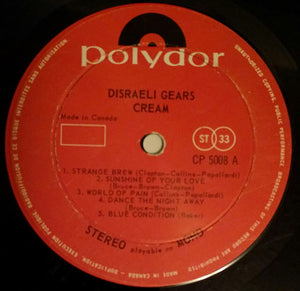 Cream (2) - Disraeli Gears