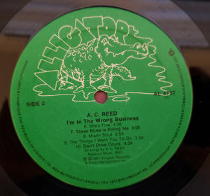 A.C. Reed - I'm In The Wrong Business - 1987