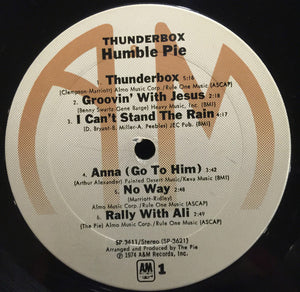 Humble Pie - Thunderbox - 1974