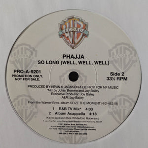 Phajja - So Long (Well, Well, Well)