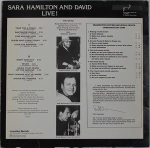 Sara Hamilton And David - Live! - 1983