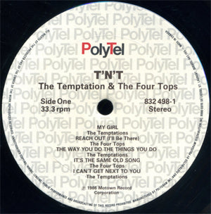 Temptations, The & Four Tops - T'N'T - 1986