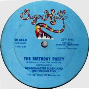 Grandmaster Flash & The Furious Five - The Birthday Party - 1981