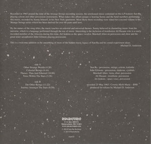 The Sun Ra Arkestra - Other Strange Worlds