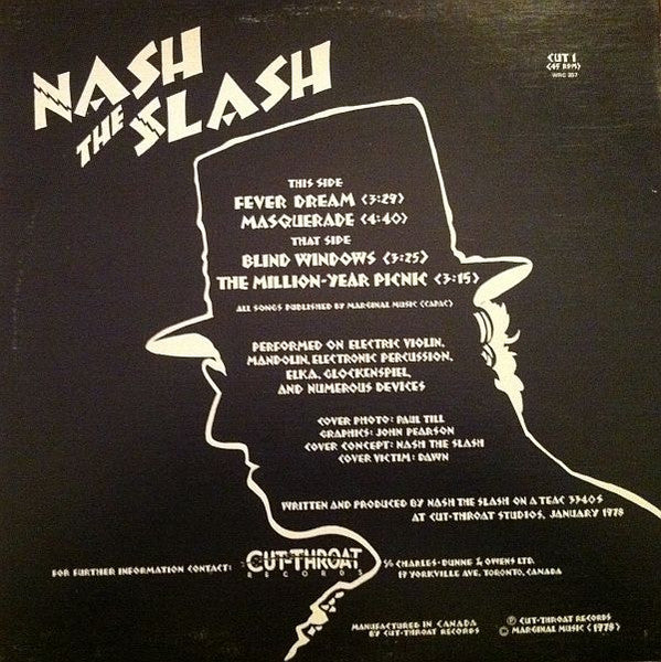 Nash The Slash - Bedside Companion - 1978