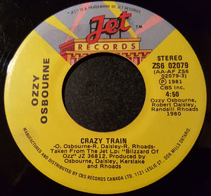 Ozzy Osbourne - Crazy Train - 1981