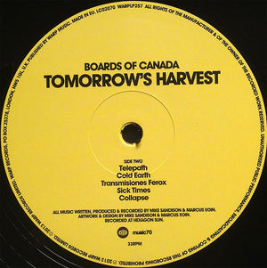 Boards Of Canada - Tomorrow's Harvest - 2013