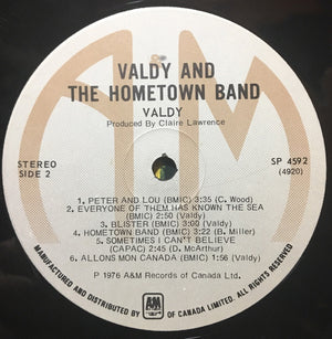 Valdy - Valdy And The Hometown Band